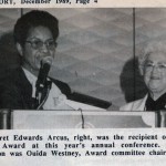 1989 12 Margaret Edwards Arcus Ouida Westney